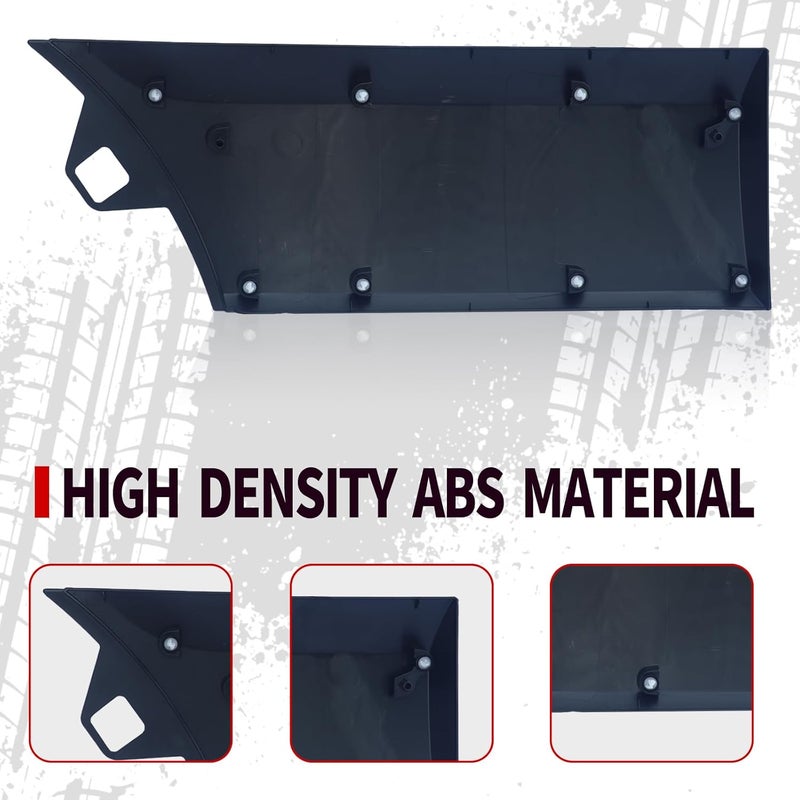 APASQRO Rear Side Body Trim Molding for Transit 150 250 350 350HD 2015-2024, 148WB and 148WB EXT Single Rear Wheel Lower Panel Cover Accessories, Drvier Left Side, 1PC - Image 3